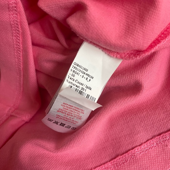 US Polo Assn Girls Top 8-9 Y Pink Polo Logo Embroidered Short Sleeve Collar new - Picture 11 of 17